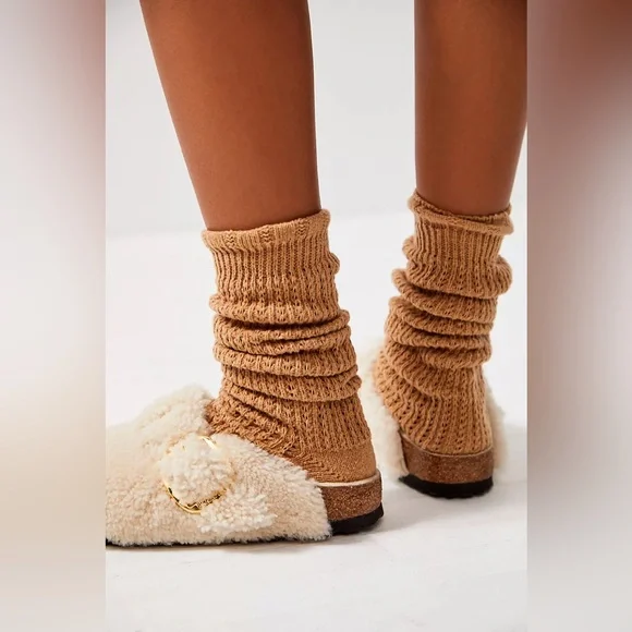 New Birkenstock Boston Big Buckle Teddy Shearling Clogs - Picture 13 of 14